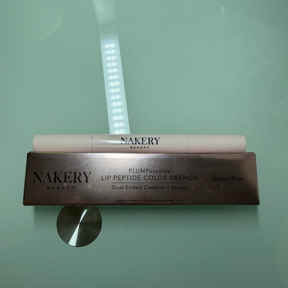 Nakery Beauty Lip Peptide Color Drench - Naked Rose